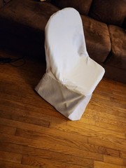 White Chair Covers for folding chairs