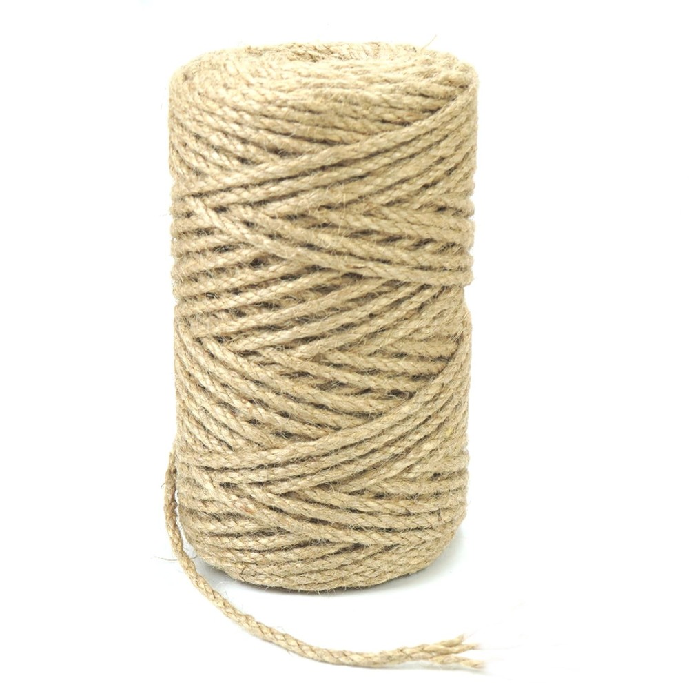 4mm*328 Feet Natural Jute Twine String DIY Home Decor,Medium Thick Jute Twine…