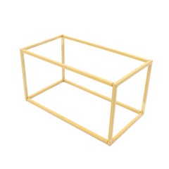 Gold Home Wedding Plant Use Decoration 2-Piece Display Flower Bucket Stand