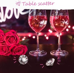 Gorgeous 30mm Crystal Acrylic Diamonds, Perfect for Bridal Showers & Weddings