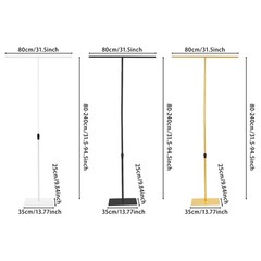 Gold/White/Black Backdrop Stands For Wedding,Adjustable Wedding Backdrop Stands,