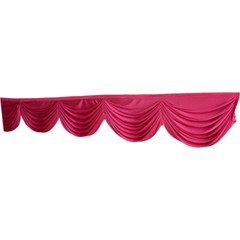 3/6M Long Tassel Faux Silk Swag Drape Panel Party Stage Event Background Decor