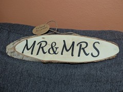 🌿 Rustic Wedding Decoration Lot / “Mr & Mrs” Bundle + Free Bonus