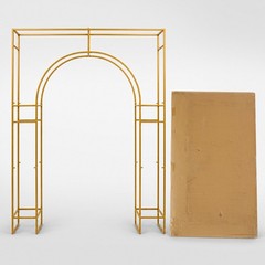 Wedding Arch Backdrop Stand 180*30*250cm Wedding Arches for Ceremony Square