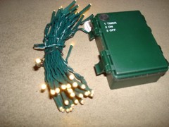 LED RICE LIGHTS CLEAR 50 LIGHTS BATTERY OPERATED