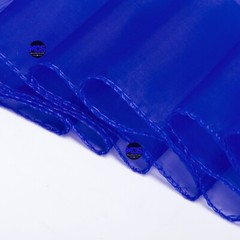100pc ROYAL BLUE Organza Chair Sash Bows for Wedding Banquet Party Event Decor