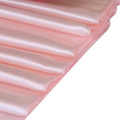 Blush Pink Satin Chair Sashes 50pcs Wedding Party Bows Decorations Reusable New