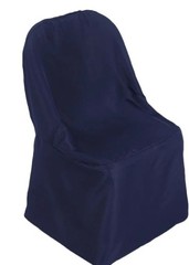 Chair Decoration Cover – Blue, 12 Pull Over Covers
