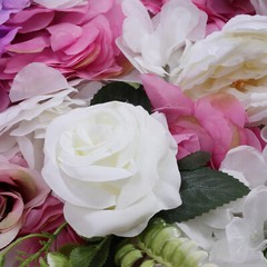 Wedding Party Artificial Waterproof Flower Wall Durable Bouquet Background 60X40