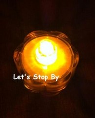 36 LED Amber SUBMERSIBLE Wedding Waterproof Battery Centerpiece Vase Decor Light