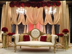 10ft x 10ft Black BACKDROP STAND KIT Photo Background Wedding Party Decorations