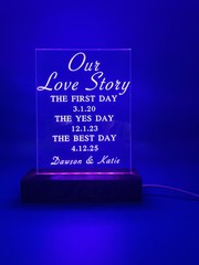 wedding Custom Made Led sign custom