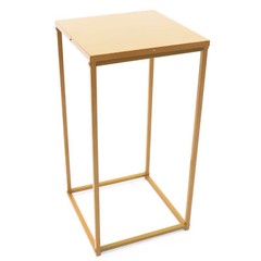 10pcs 24″ tall Matte Gold Geometric Metal Stands Wedding Flower Vase Holders