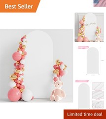 Versatile 6FT Chiara Arch Cover – Perfect for Weddings, Birthdays, and Showers