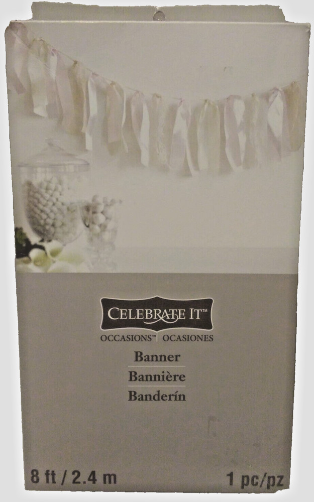 Celebrate It-Special Occasions Lace Banner (Wedding, Prom, Sweet 16, Etc.) 8 Ft