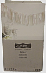 Celebrate It-Special Occasions Lace Banner (Wedding, Prom, Sweet 16, Etc.) 8 Ft