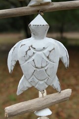 Beach Wedding Hanging Driftwood Decor Sea Turtles Ocean Fish – 4 items