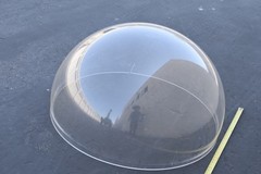 clear acrylic dome bubble 39″ diameter x 23″ tall
