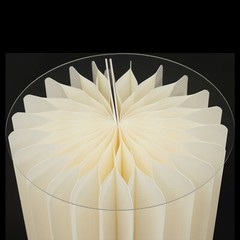 Centerpiece Stands Columns Display with Acrylic Lid Self-adhesive Strip Design