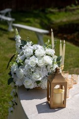 Luxury White Wedding Floral Collection | Complete Ceremony & Reception Package