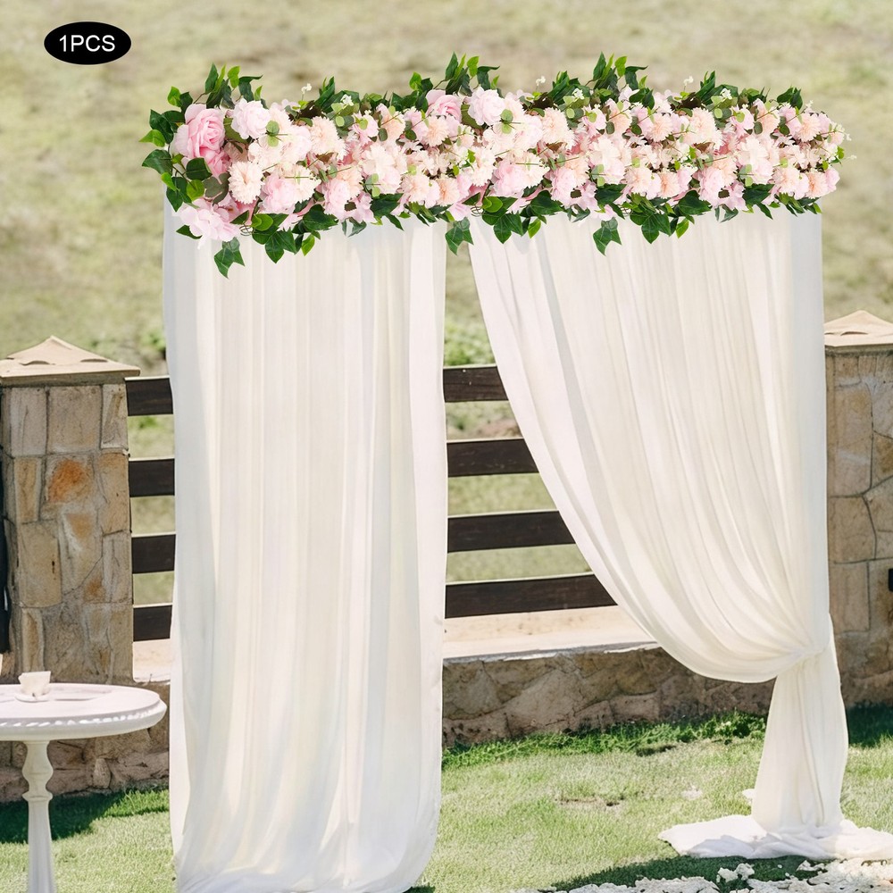 39.37×11.81in Artificial Flowers for Party Wedding Artificial Silk Flowers Row
