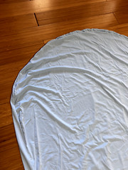 6.6FT Wedding Arch Cover Spandex Fitted Arch Cover for Round Top Arches Frame