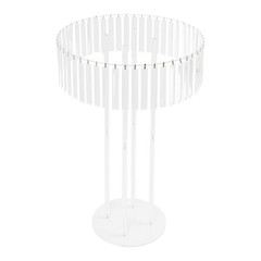 2 Pcs Wedding Flower Stand Clear Flower Holder Acrylic Wedding Flower Stand