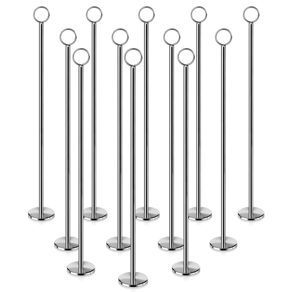 New Star Foodservice Ring-Clip Table Number Holder / Place Card Stand, 18 Inc…