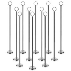 New Star Foodservice Ring-Clip Table Number Holder / Place Card Stand, 18 Inc…