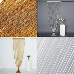 3×8 feet SILK TASSELS FRINGE CURTAIN Photo Booth Backdrop Home Wedding Party
