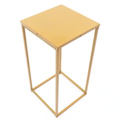 10pcs 24″ tall Matte Gold Geometric Metal Stands Wedding Flower Vase Holders NEW