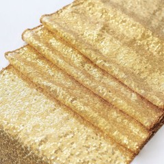 1/5/10/25pcs Glitter Sequin Table Runner Cover Shinny Wedding Party Decor