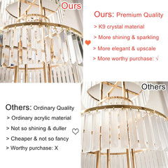 5-Tier Crystal Gold Vase for Centerpiece – Large Wedding Decor Flower Stand | Me