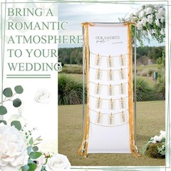 Wedding Seating Chart 76″x24″ Linen Fabric Reception Sign | Find Your Seat Bo…