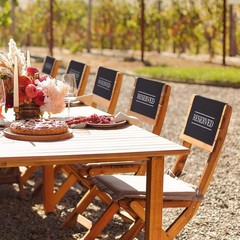 Reusable Black & White Reserved Signs for Weddings – Pack of 12 Durable Markers