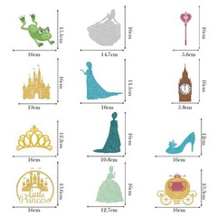 Princess Birthday Party Decorations Fairytale Hanging Swirls, Assembled and R…