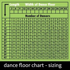 Portable Commercial Dance Floor 27×27 Black Waterproof Tiles Wedding Event Party
