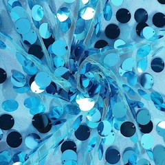 TURQUOISE 8×8 ft Big Payette Sequined BACKDROP CURTAIN Wedding Decorations