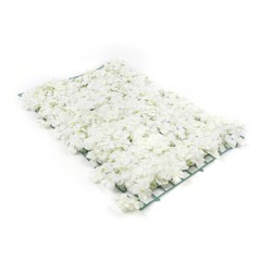 10Pcs Artificial Flower Wall Panel Realistic Flowers Board Wedding Party Decor
