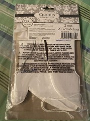 Honeycomb Bells 2 Pack 8in By 9 In White
