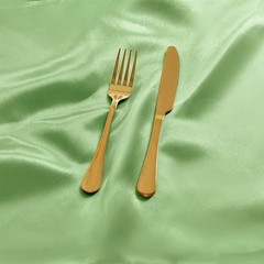 50 Pieces Satin Napkins, 17″ x 17″ Square 17″ x 17″ (Set of 50) Sage Green