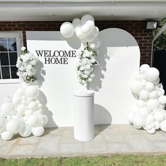White Balloons 12 inch, White Latex Balloons 50pcs Party Balloon for Engageme…