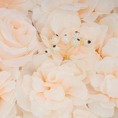 40x60cm Artificial Fake Flower Wall Panel Banquet Wedding &Party Decor 6pc