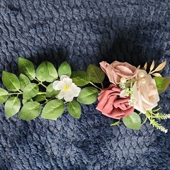 DreamBuilt 10 Wedding Backdrop Decorations Floral Chiffon Ribbon Burgundy Blush