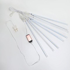 8 pcs 96″ Meteor Rain Sequence LED Lights Backdrops Wedding Party Decorations