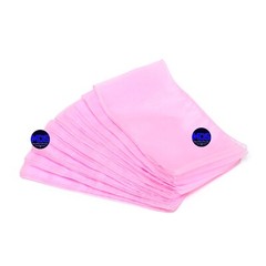 100 Pink Organza Chair Sashes Bow for Wedding Party Event Venue Decor-Free Ship