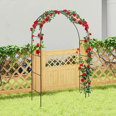 4-Pack 240cm Metal Wedding Garden Arches Bridal Party Arbor Arched Prom Decor