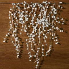 Crystal Garland Strands Clear Ice Wire Crystal Garland for Winter Wonderland