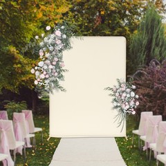 Elegant Wedding Backdrop Stand – Sturdy Frame for Memorable Celebrations