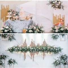 2M Flexible Pipe Tube Wedding Decor Stage Backdrop Party Aluminum Plastic Crafts